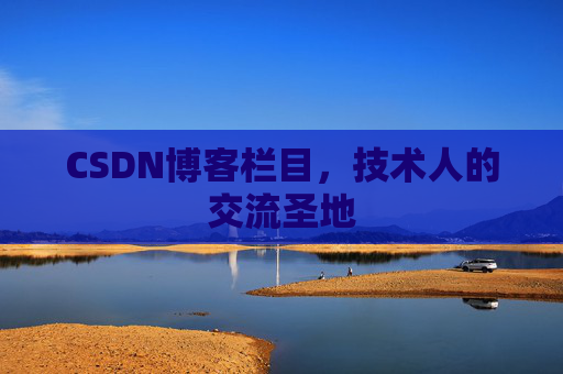 CSDN博客栏目，技术人的交流圣地